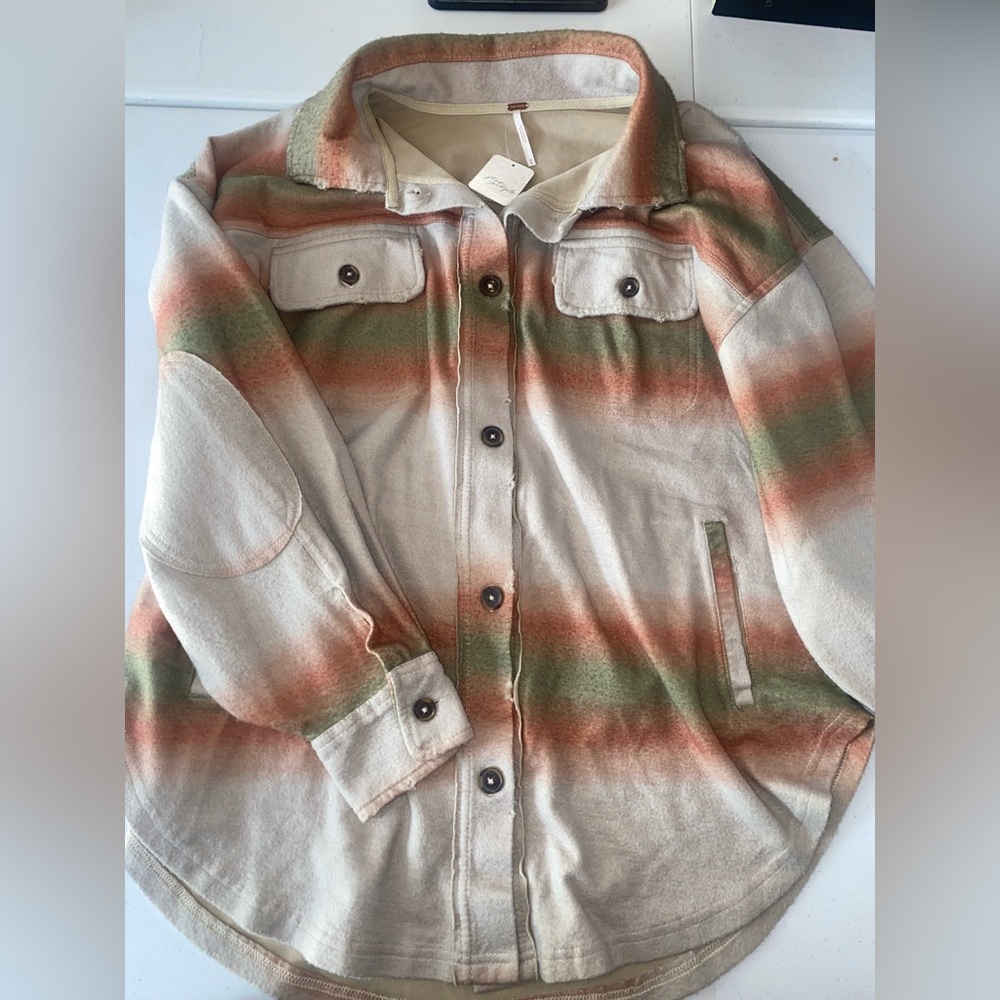 Free People Ruby Printed Jacket